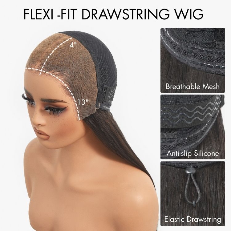 Water Wave Wig – 13x4 Lace & Glueless