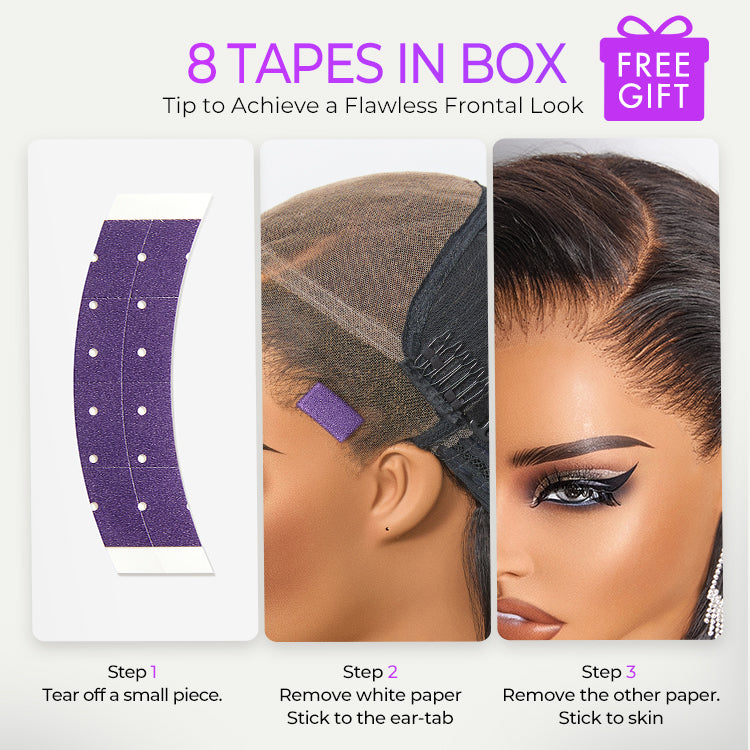 NatureMAX™ 200% / 250% Density Loose Wave Glueless 13x6 HD Lace Front Wig Human Hair Pre-Cut Lace Flexi-Fit Drawstring Cap