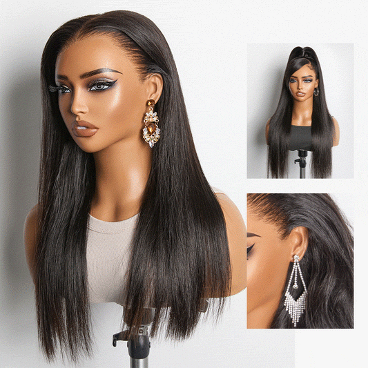 Silky Straight Wig – 13x4 HD Lace & Glueless