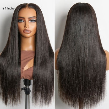 Silky Straight Wig – 13x4 HD Lace & Glueless
