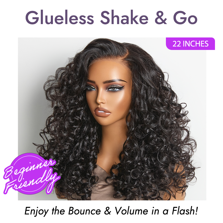 Curly Wig – Bouncy Layers & 5x5 Lace