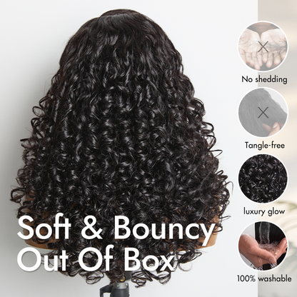 Curly Wig – Bouncy Layers & 5x5 Lace
