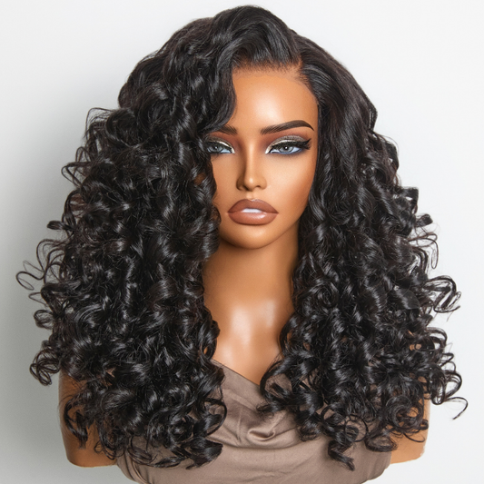 Curly Wig – Bouncy Layers & 5x5 Lace